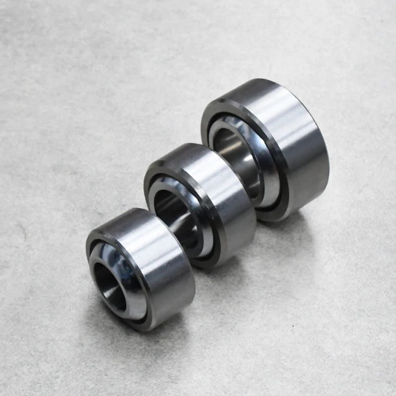 Spherical bearings for automotive and industrial suspension systems