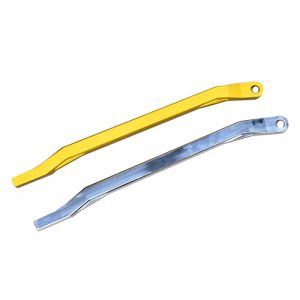 CNC-machined aluminum high-clearance rear radius rod for Can-Am Maverick X3