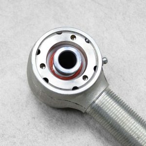 white galvanized male Johnny joint with heat-treated 4130 chromoly housing and ball