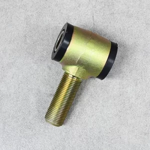 4-bar rod end with chromoly steel body carbon steel sleeve and polyurethane bushing
