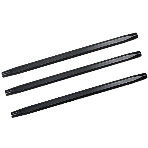 5/8 black anodized 6061 aluminum radius arm