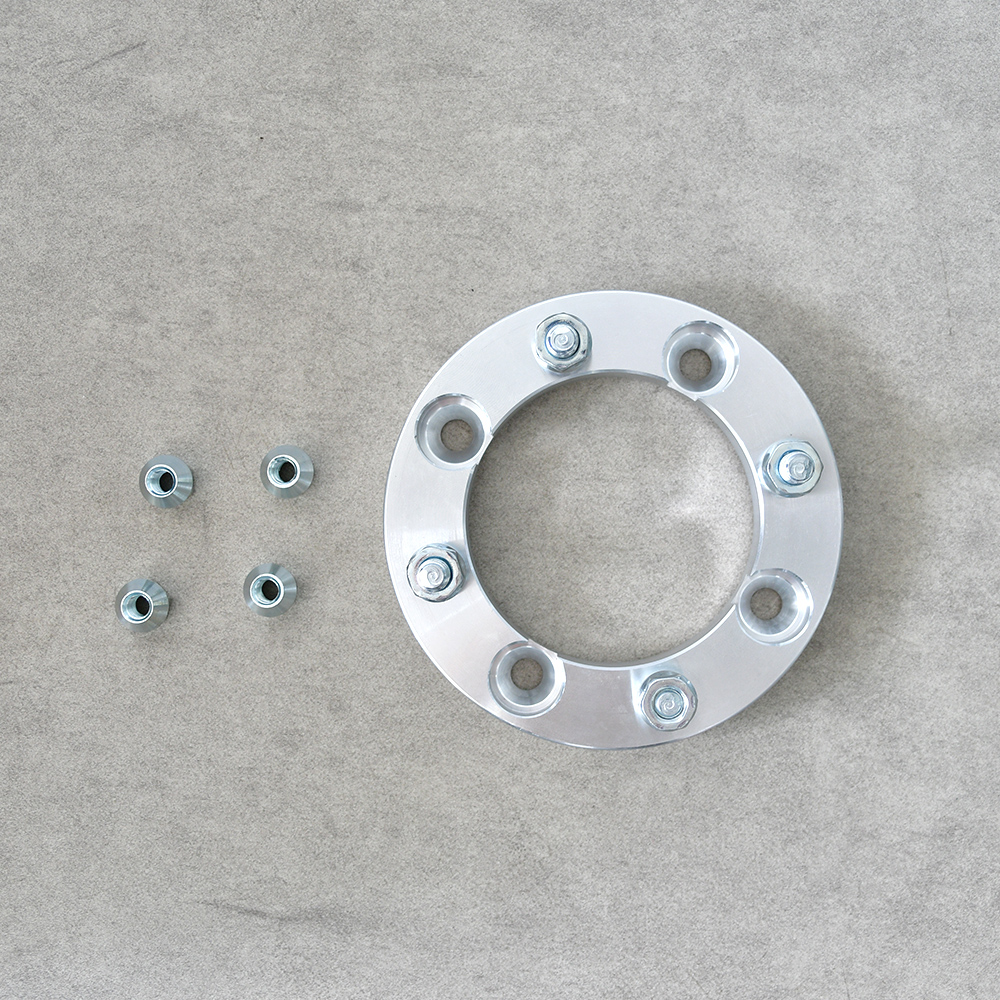 1.5-inch 4x156 M12x1.5 wheel adapter for Polaris Ranger and RZR