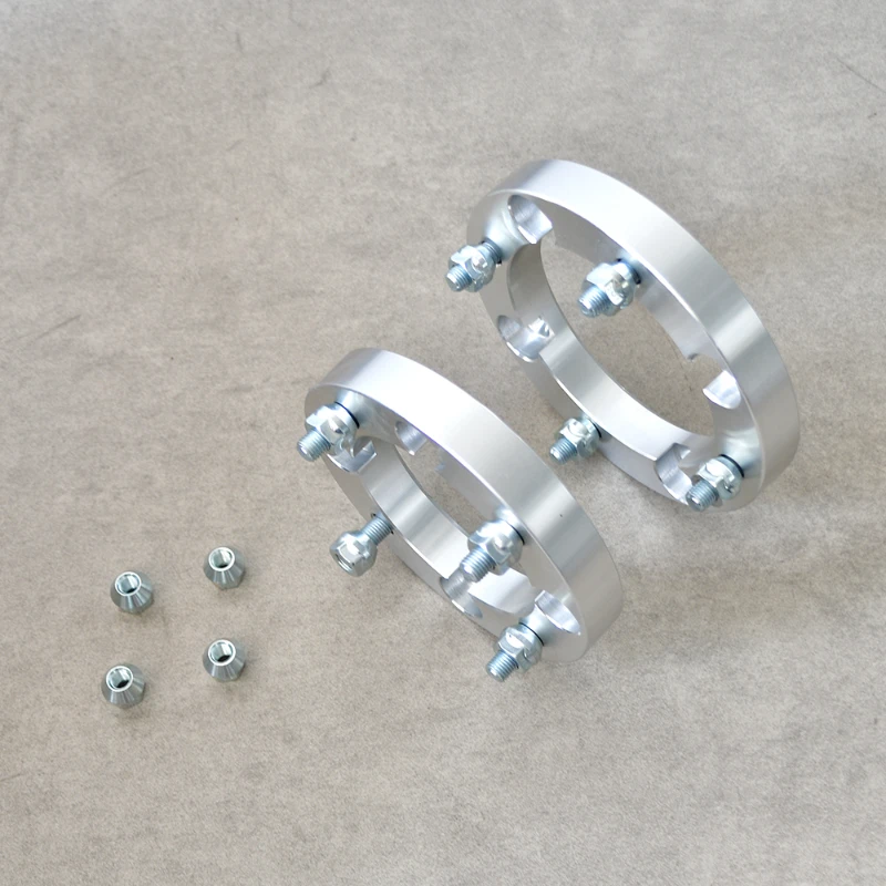 1-inch Polaris wheel spacer adapter from 3/8-inch studs to 12mm wheels