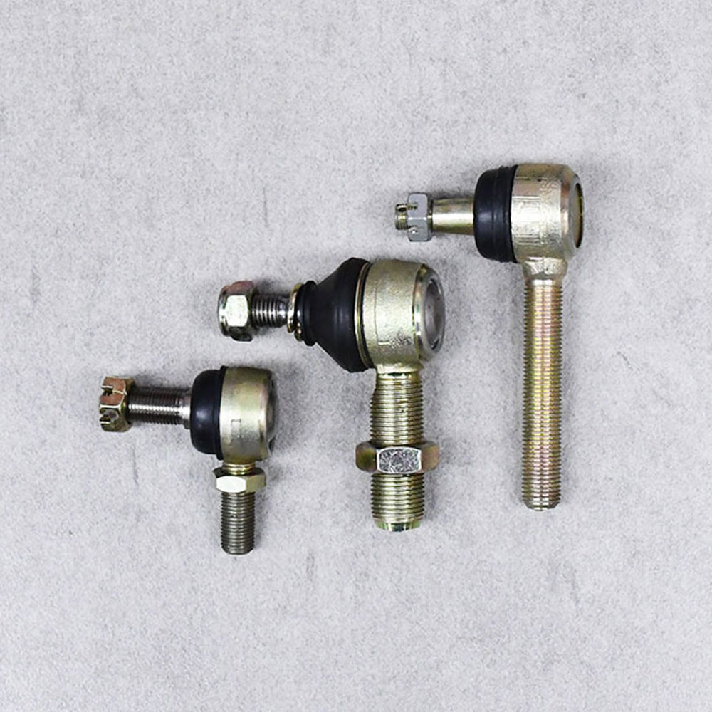 Customized 12mm right and left hand tie rod end for UTV