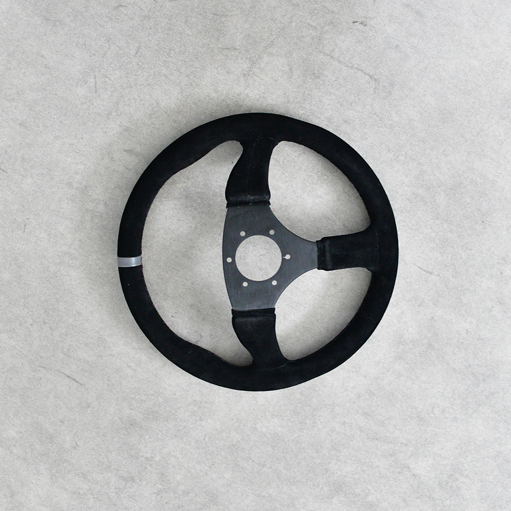 SYZ Machine 350mm deep dish 6-bolt UTV sport steering wheel
