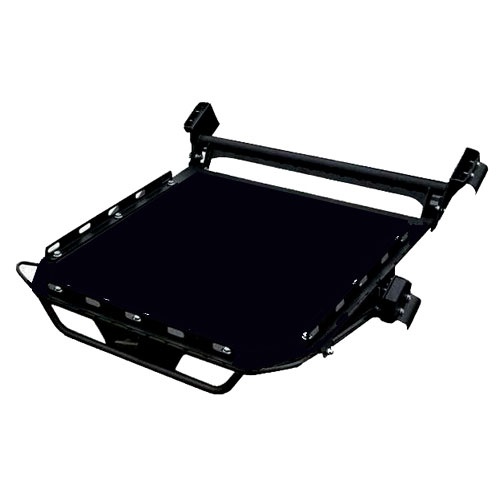 Polaris RZR UTV 黑色粉末钢制货物置物架