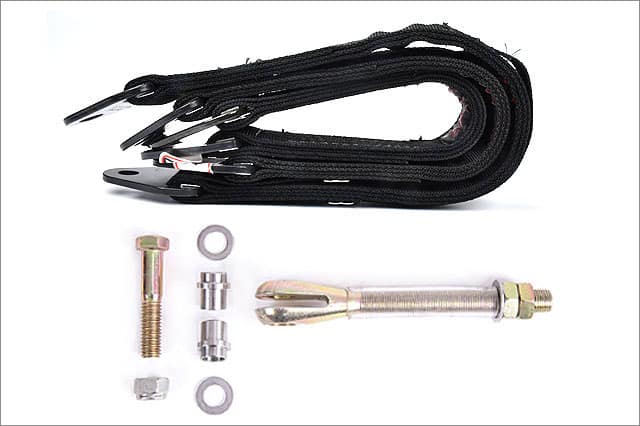 用于限制减震器和悬挂行程的限位带与 Clevis