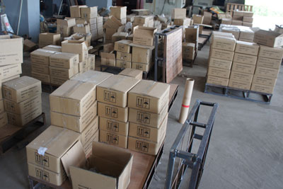 Packing and export preparation at SYZ Machine