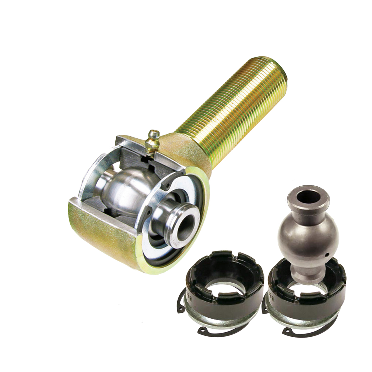 1.25 英寸锻造 Johnny Joint 大型杆端,含 Tube Adapter 和 Jam Nuts