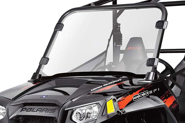 经典 Polaris RZR 透明全挡风玻璃