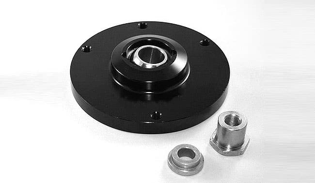 黑色阳极氧化 CNC 加工铝制 Coilover 上座