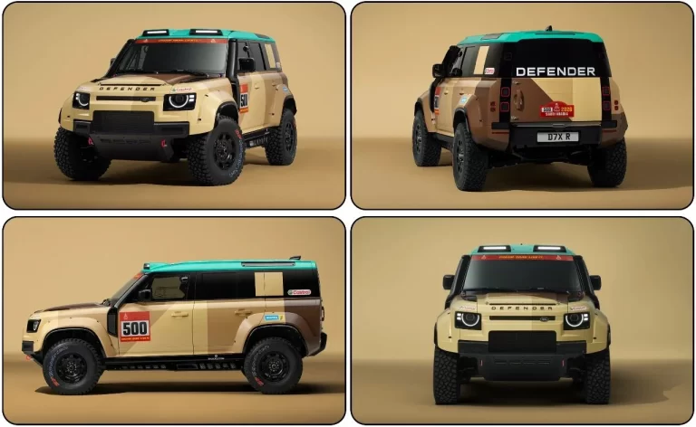 新 Defender D7X-R 的 2026 达喀尔赛升级