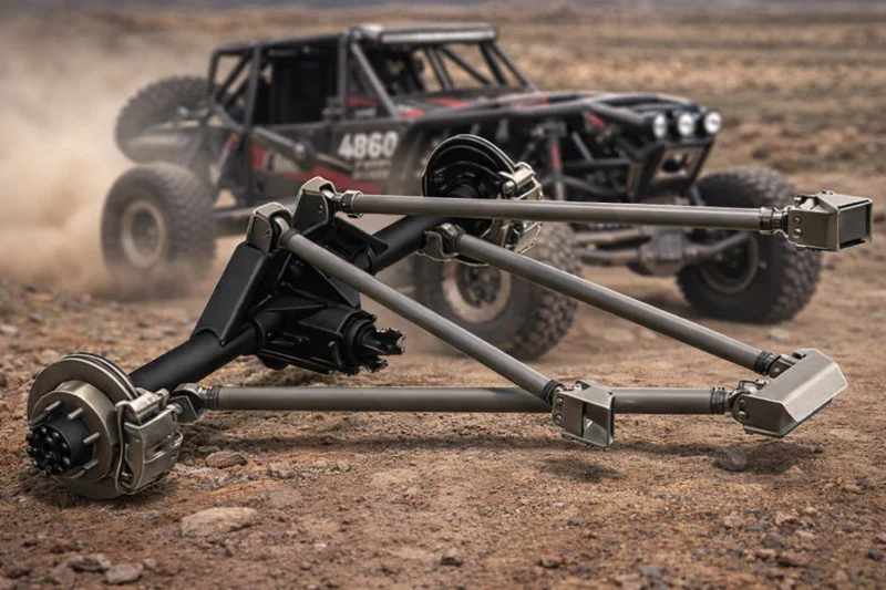 为什么大多数 Ultra4 越野车使用三角式四连杆悬架?