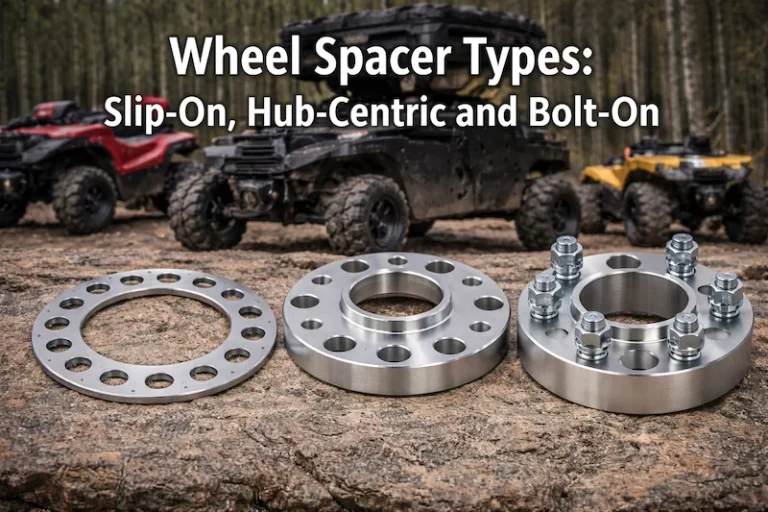 轮毂垫片类型：Bolt-On、Slip-On 与 Hub-Centric