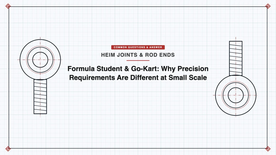 Formula Student & Go-Kart: Why Precision Requirements Are Different at Small Scale featured image