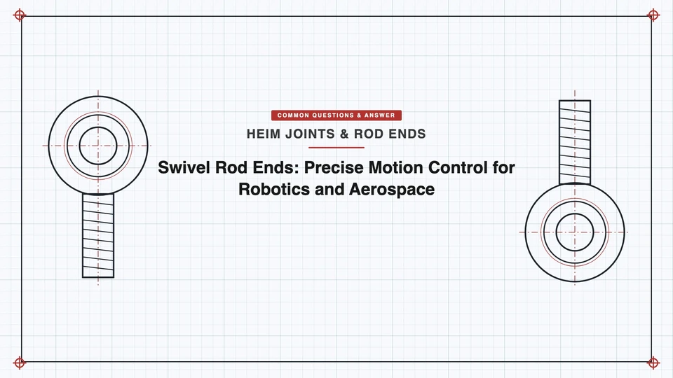 Swivel Rod Ends: Precise Motion Control for Robotics and Aerospace featured image